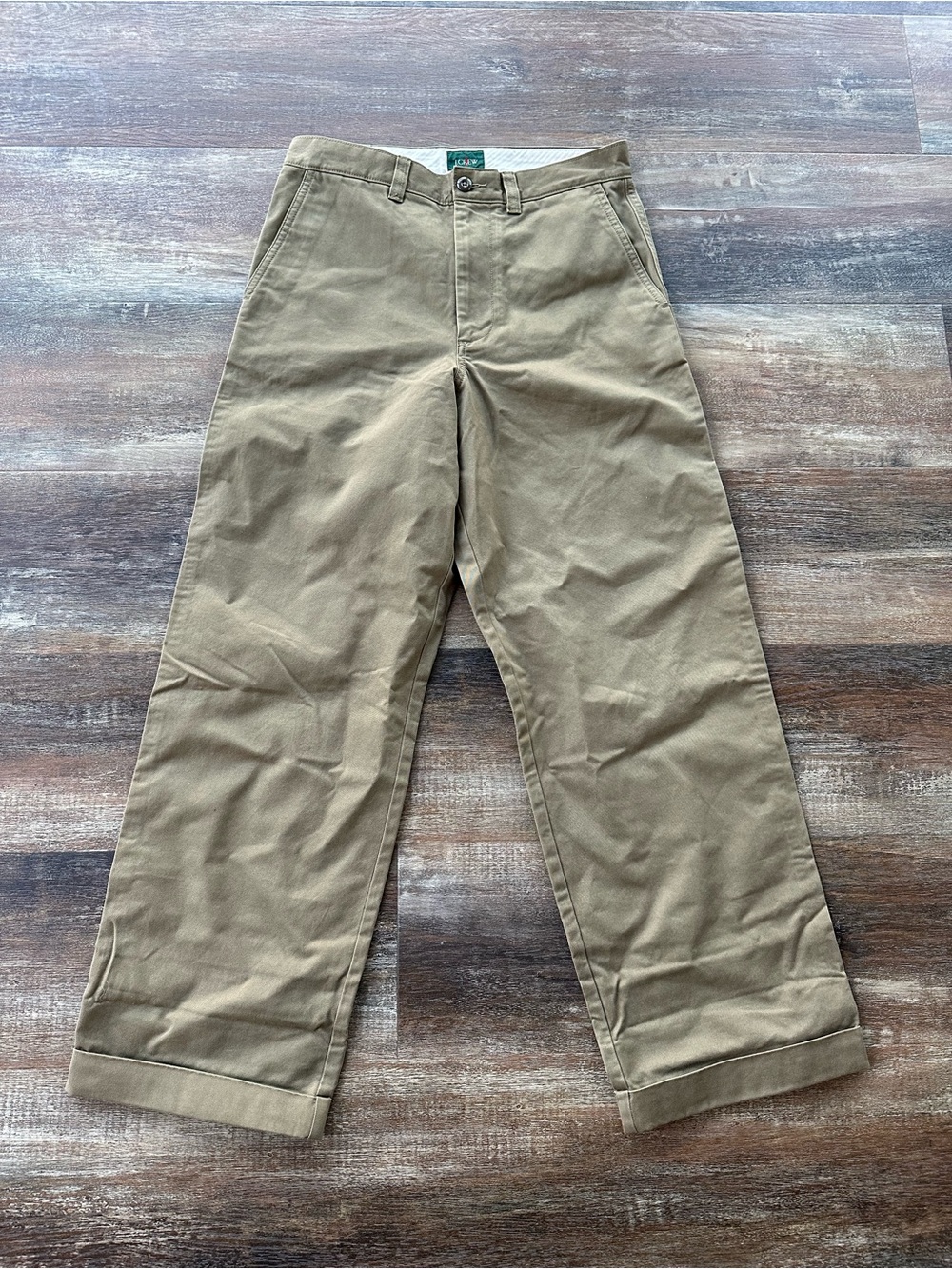 J. CREW Giant-fit chino pant Size 28